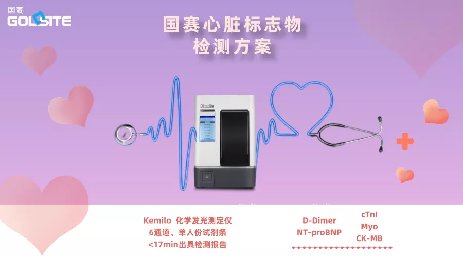 國(guó)賽化學(xué)發(fā)光平臺(tái)D-二聚體(D-Dimer)測(cè)定試劑盒正式上市！